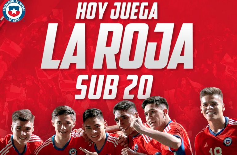 La “Roja” sub 20 debuta en el Sudamericano Colombia 2023