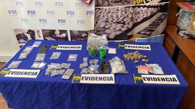 Denuncias antidrogas desataron operativo policial en Victoria y Curacautín