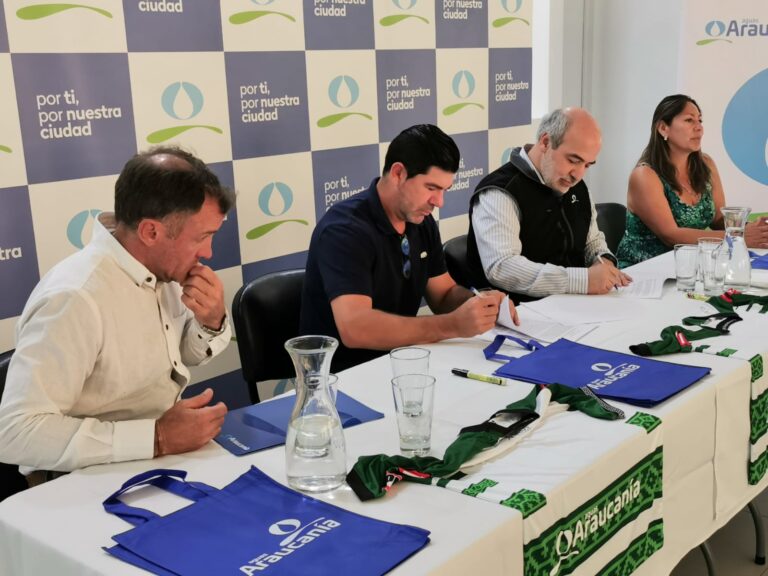 Aguas Araucanía renueva apoyo a Deportes Temuco por temporada 2023