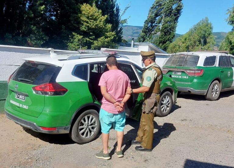 Dos detenidos en Angol por actos incendiarios