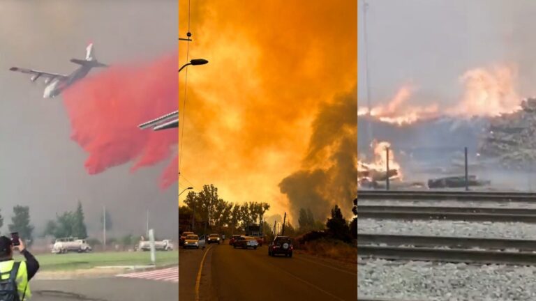 Subsecretario Monsalve anunció el envío de cinco aviones más para combatir incendios en Ñuble y la instalación de 2 puestos de mandos