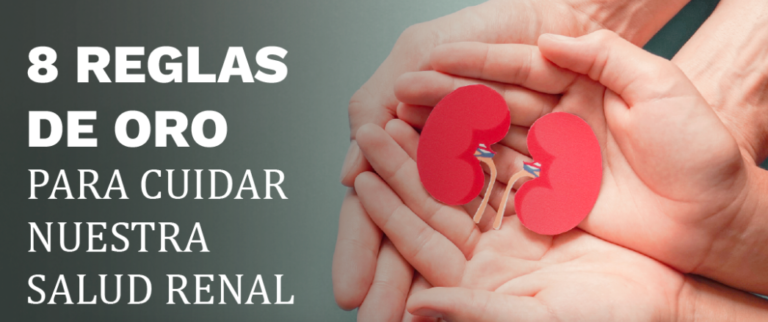 8 reglas de oro para cuidar los riñones