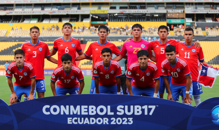 La Roja Sub 17 venció 2-0 a Colombia en el Sudamericano de Ecuador 2023