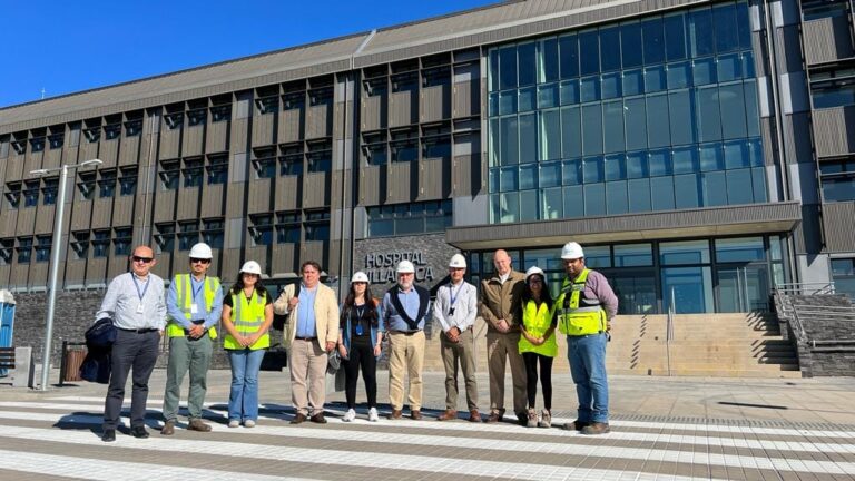 Nuevo Hospital de Villarrica se encuentra en su etapa final de construcción con un 99% de avance