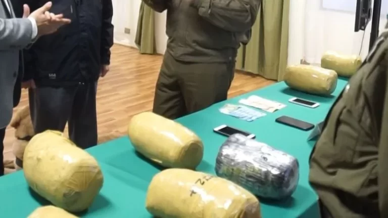 Detienen a ciudadano colombiano que transportaba más de 10 kilos de marihuana