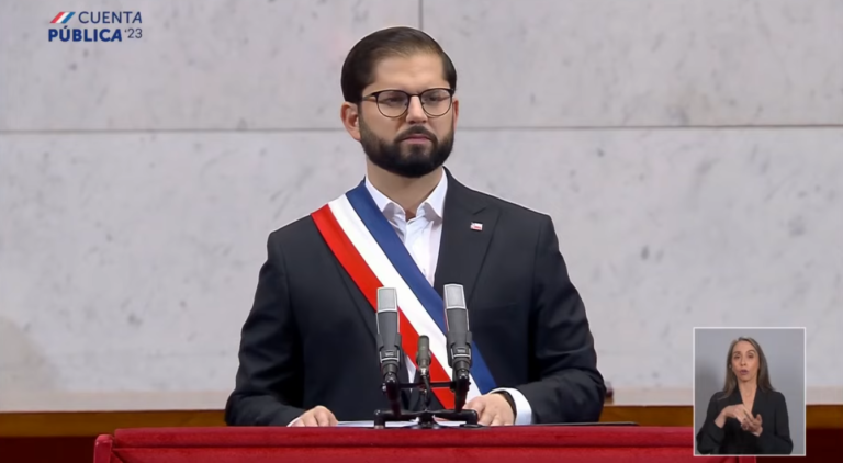 Cuenta Pública 2023: Presidente Gabriel Boric realizó balance de su gestión en extensa alocución