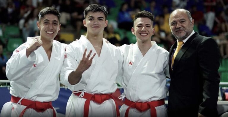Chile es oro y bicampeón panamericano de karate