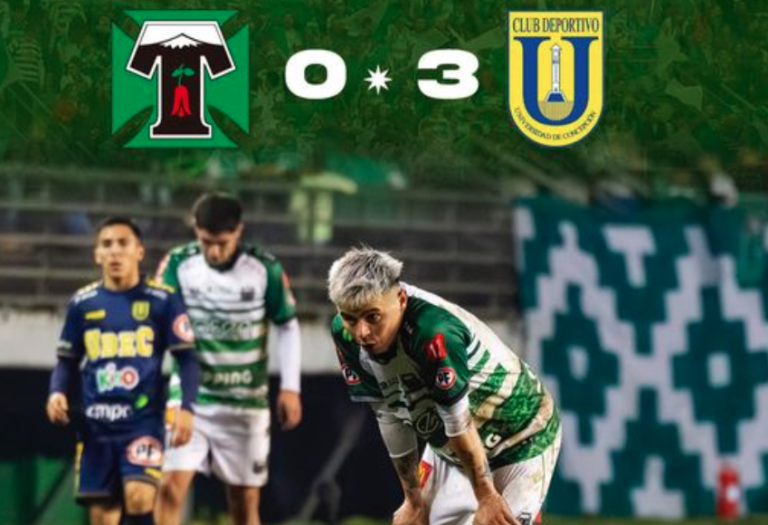 3-0 cayó Deportes Temuco ante Universidad de Concepción