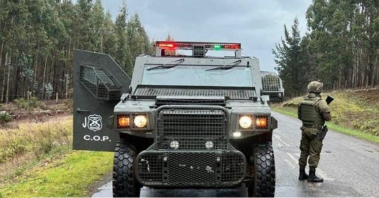 Carabineros fueron emboscados a balazos en Ercilla