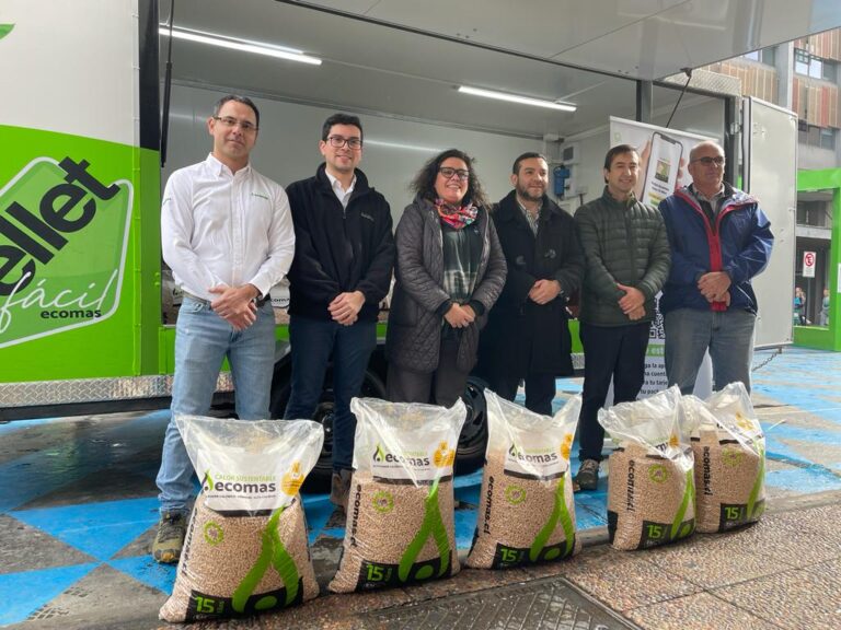 Aseguran abastecimiento de pellet en La Araucanía para esta temporada