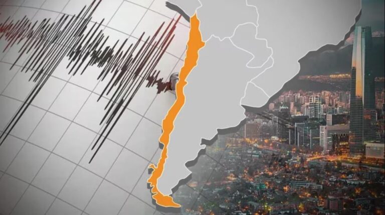 Sismo de magnitud 6,6 se percibió en la zona centro sur