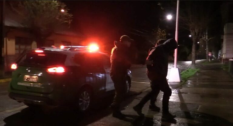 Tres sujetos fueron sorprendidos hurtando en el Club del Adulto Mayor en Traiguén