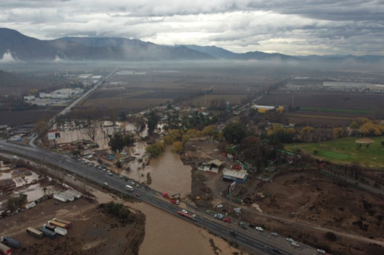 Ministerio de Obras Públicas cifró en 600 las afectaciones a infraestructura producto del sistema frontal, superior al ocurrido en junio