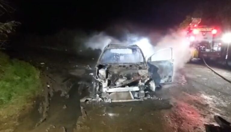 Ercilla: Balazos y vehículo quemado en segunda noche consecutiva de violencia