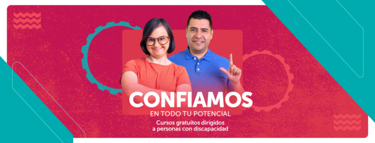Sence abrió cursos de capacitación sin costo para personas con discapacidad