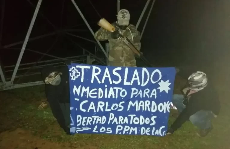 Malleco: ORT derriba torre de vigilancia de Forestal Mininco