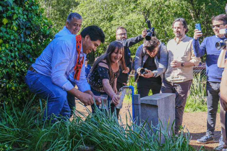 Más de 8.000 personas de zonas rurales de La Araucanía y el Biobío cuentan hoy con acceso a agua