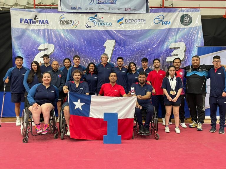 Team ParaChile cosecha 22 medallas en la Copa Tango 2023