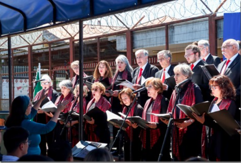 “Primaveras Corales” en el Centro de Detención Preventiva de Villarrica