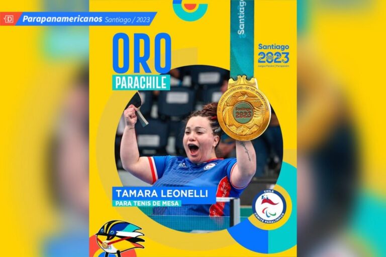 Tenis de mesa y powerlifting llenan de oro a Chile y de orgullo a La Araucania