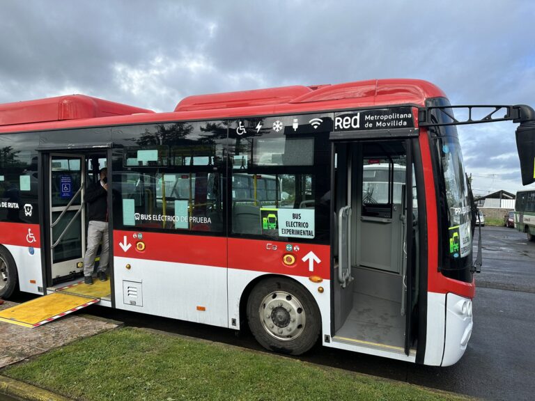 Se inician las pruebas para implementar buses eléctricos en Temuco y Padre Las Casas