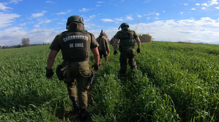 Carabineros arrestó a 5 primeros detenidos por la nueva Ley de Usurpaciones