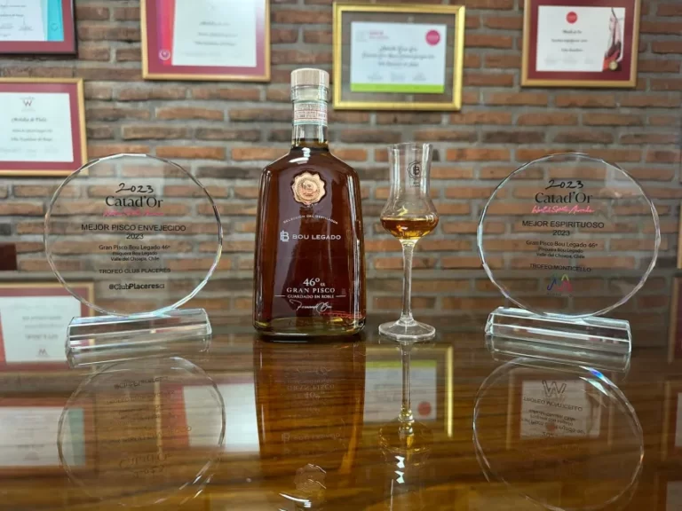 Pisco chileno arrasa en competencia internacional