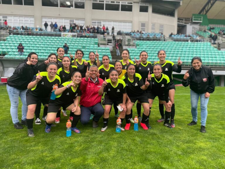 Collipulli campeón regional del fútbol femenino