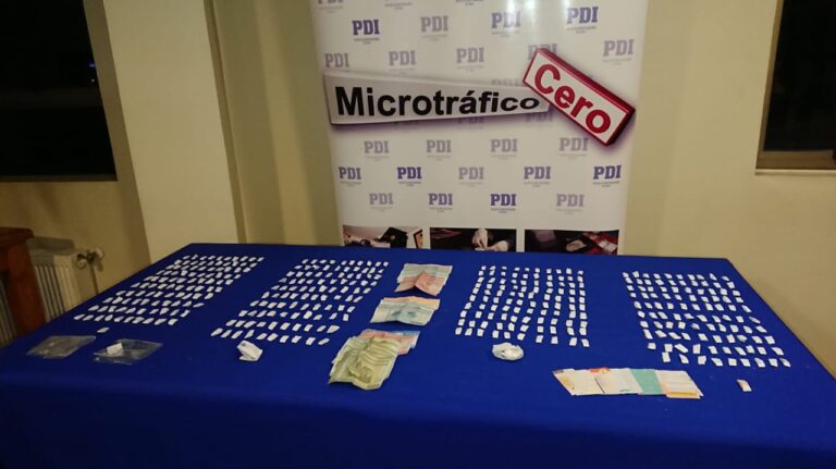 Equipo MT-0 de Lautaro detuvo a hombre por microtráfico en Perquenco