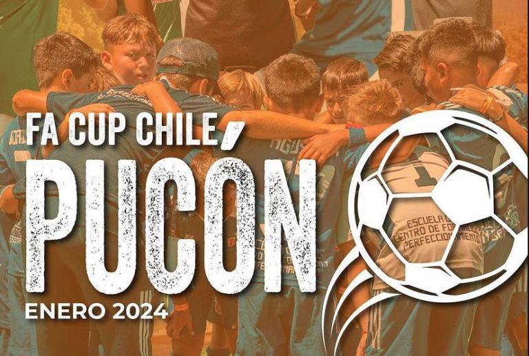 En Pucón realizarán importante torneo de fútbol infantil “FA Cup Chile”