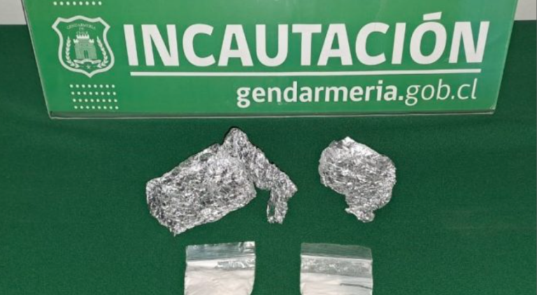 Detienen a abogado que entregaba cocaína a la Cárcel de Mujeres de Temuco