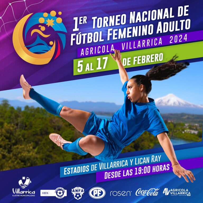 Villarrica será sede del inédito Campeonato Nacional de Fútbol Femenino Selecciones Amateur