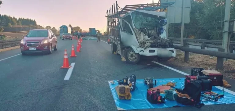 Accidente en la salida norte de Temuco deja una persona fallecida