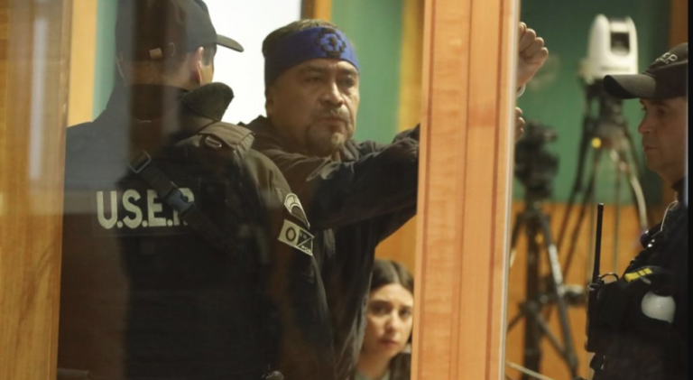 Elevan a alerta roja la Región de La Araucanía ante lectura de sentencia de Héctor Llaitul