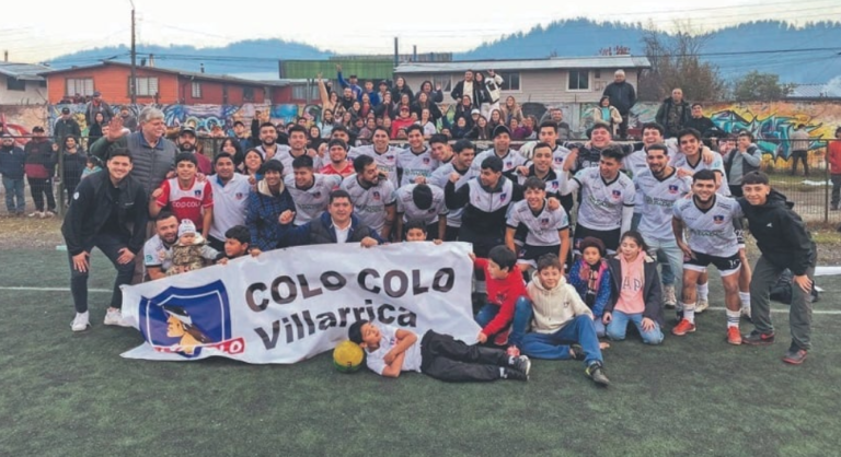 Colo Colo de Villarrica se título campeón regional del fútbol