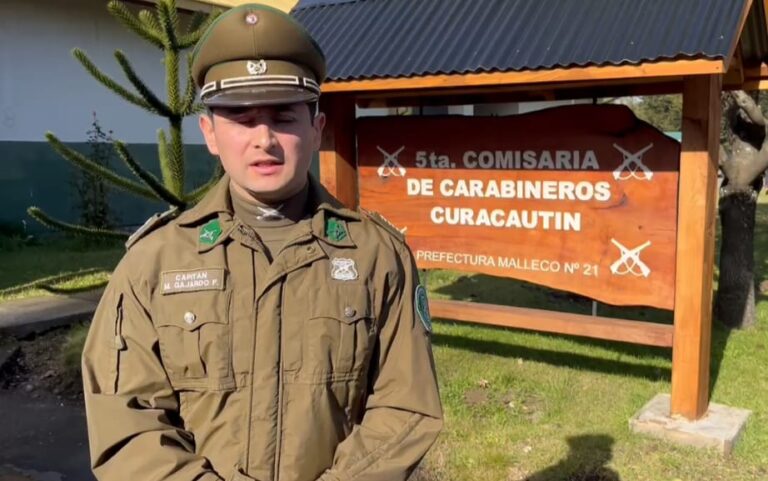 Asaltantes se enfrentaron a balazos con carabineros en Curacautín