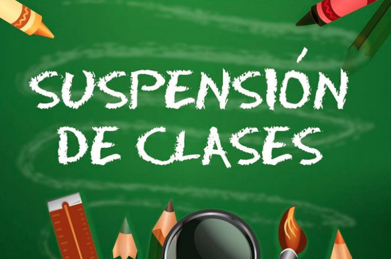 Anuncian suspensión de clases en 4 comunas por sistema frontal