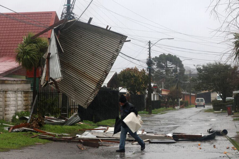 Tormenta eléctrica y fuertes vientos nuevamente en La Araucanía