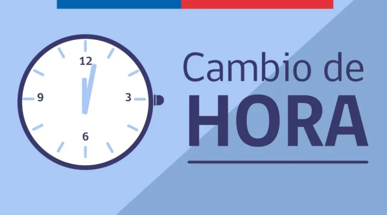 Cambio de hora en Chile: ¿Se adelanta o se atrasa el reloj?
