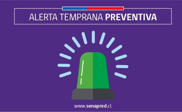 Alerta Temprana Preventiva por actividad del volcán Villarrica