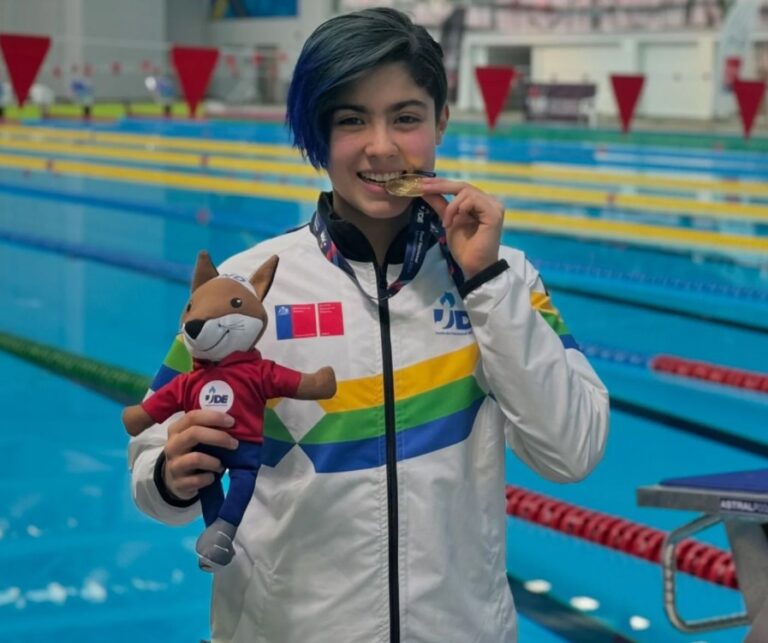 Eloísa Godoy Vargas ganó medalla de oro en los Juegos Deportivos Escolares