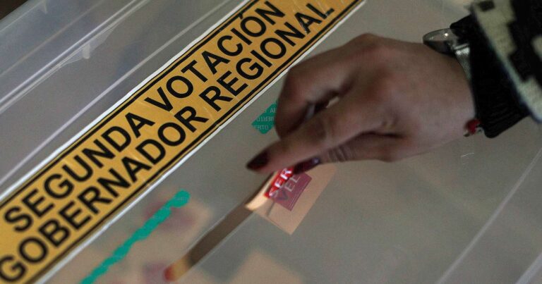 Once regiones tendrán segunda vuelta para definir gobernador
