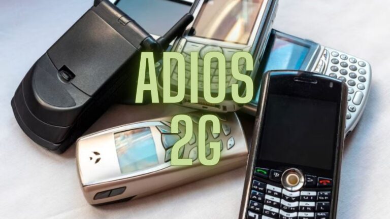 Este lunes 4 de noviembre comenzará el apagado gradual de la red 2G