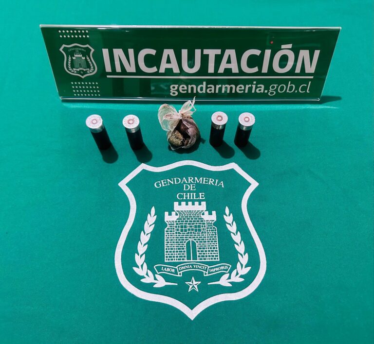 Collipulli: Incautaron drogas y municiones ingresados a la cárcel mediante el método del pelotazo