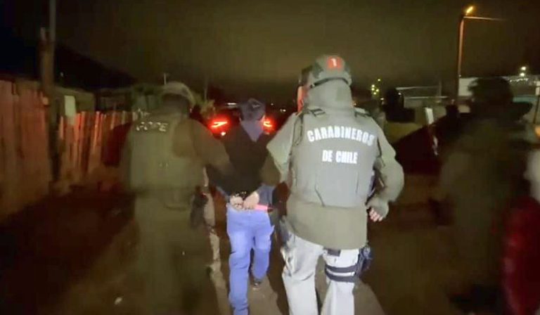 Detienen a 7 sospechosos de extorsionar agricultores en La Araucanía