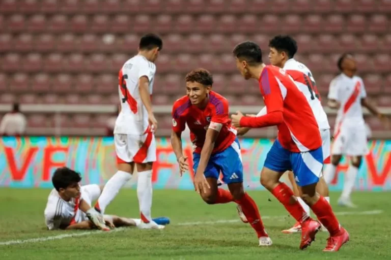 Chile le ganó un partidazo a Perú en el Sudamericano Sub 20