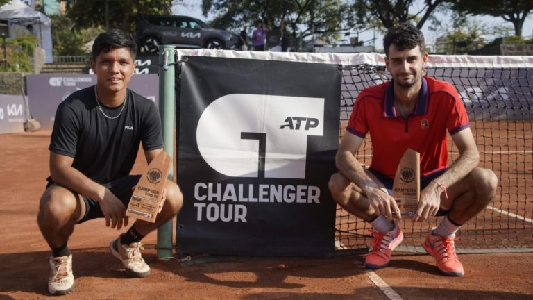 Matías Soto se alzó con el título de dobles en Asunción