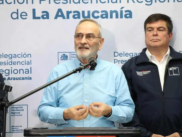 Gobernador René Saffirio anuncia $400 millones para enfrentar emergencia en Traiguén