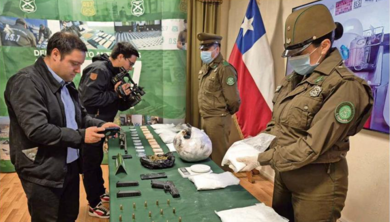 Carabineros del OS7 desarticulan red de microtráfico en Temuco