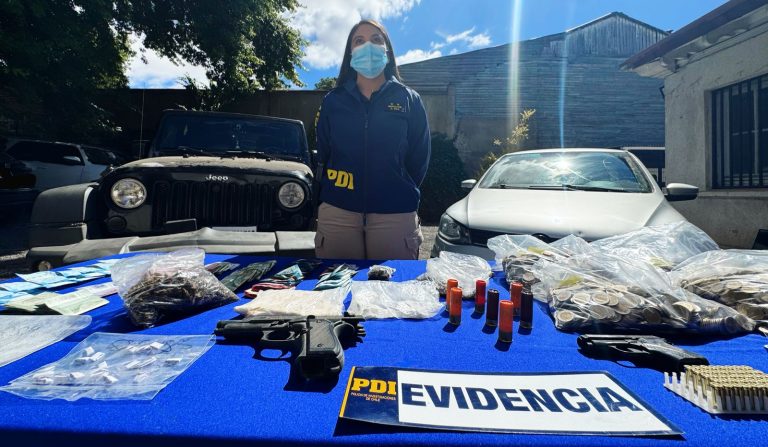 Desbaratan organización criminal dedicada al narcotráfico en Purén